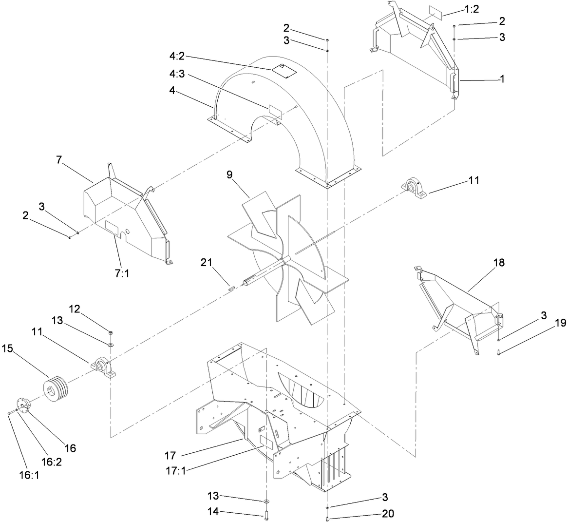 Housing and Impeller Assembly