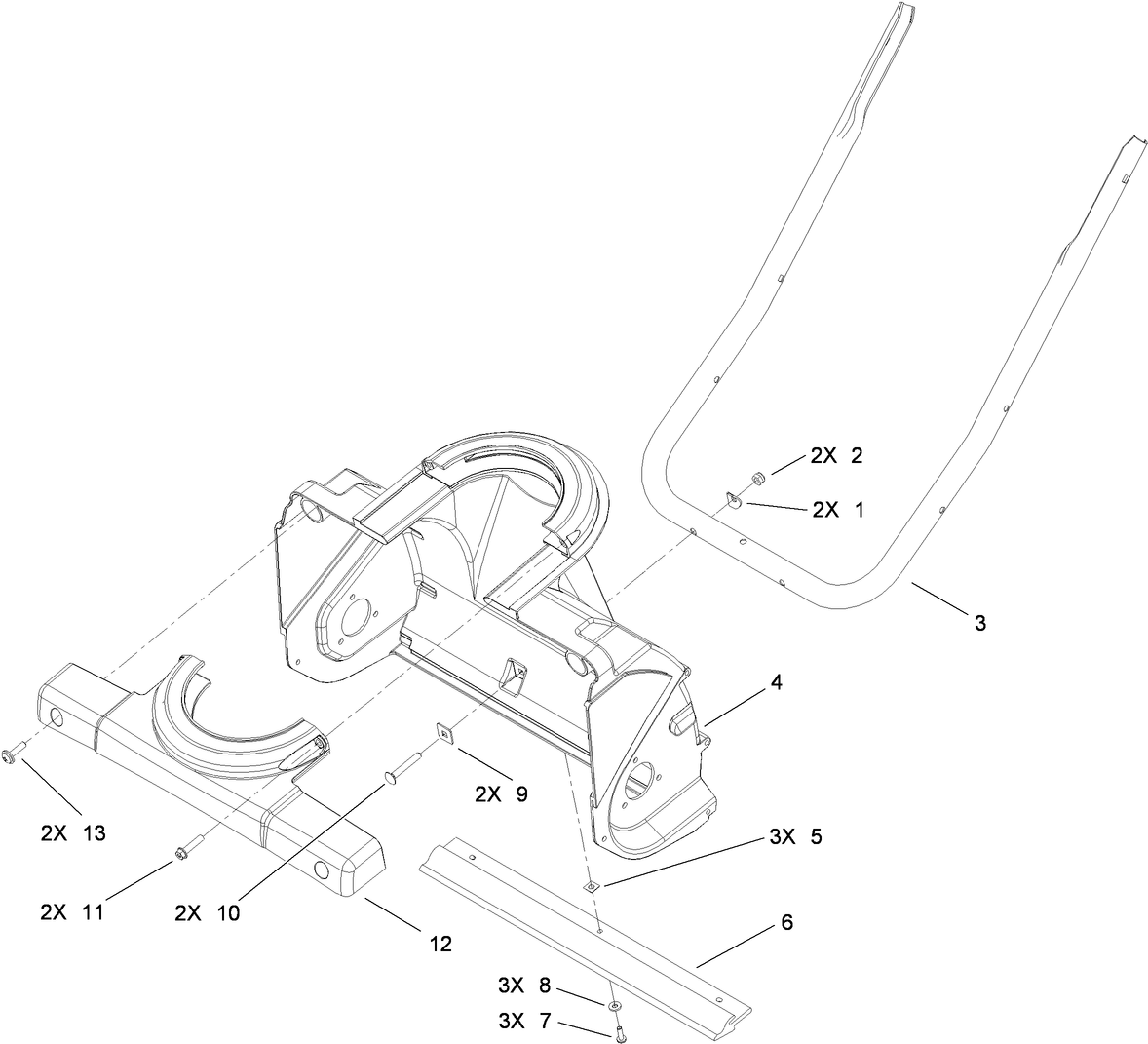 Auger Housing Assembly