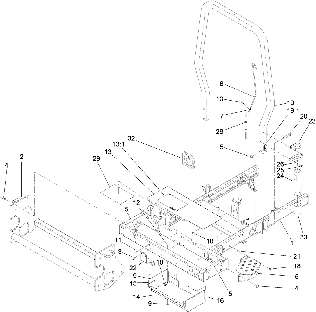Frame and Platform Assembly