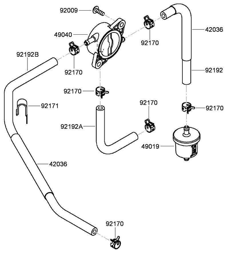 Fuel Tank and Valve Assembly