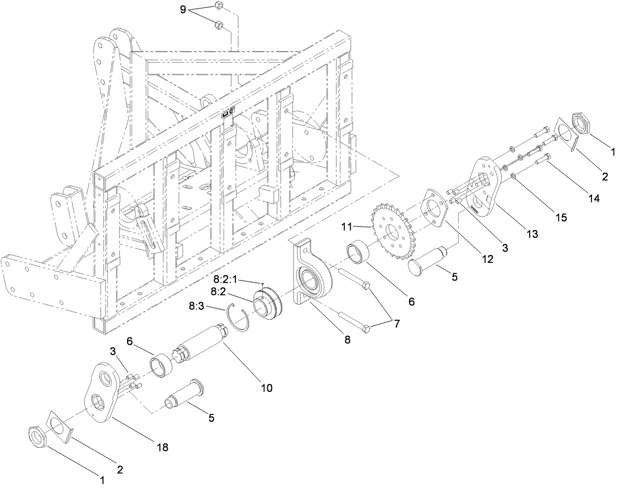 RH Crankshaft Assembly
