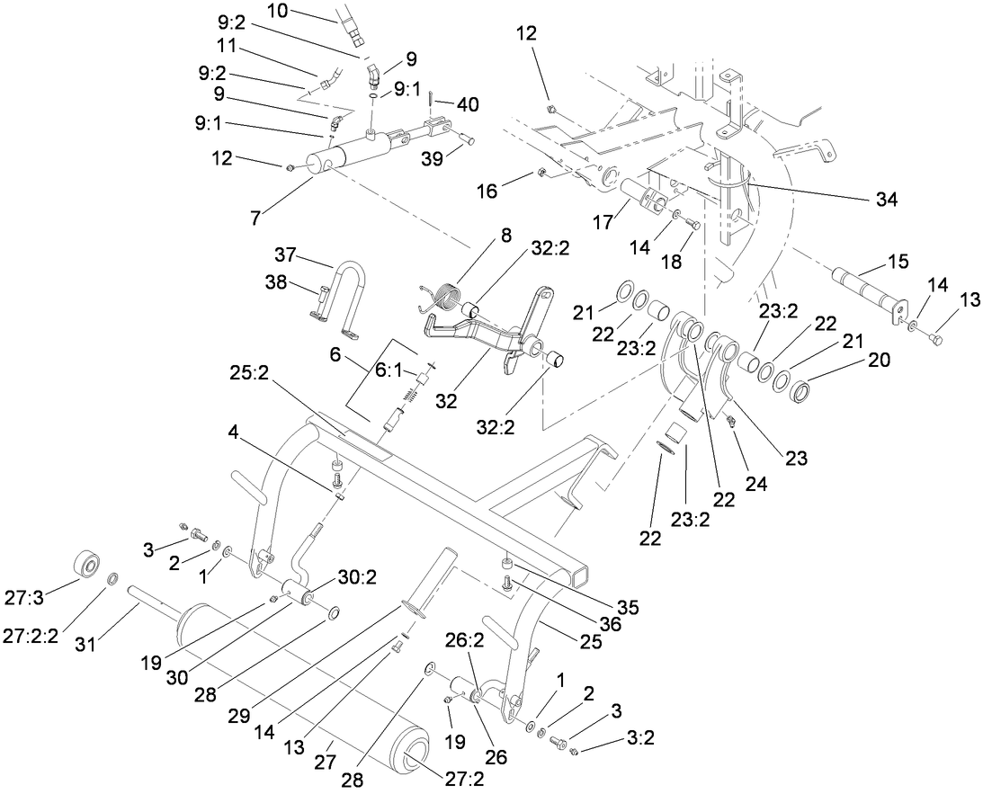 Center Pull Frame Assembly