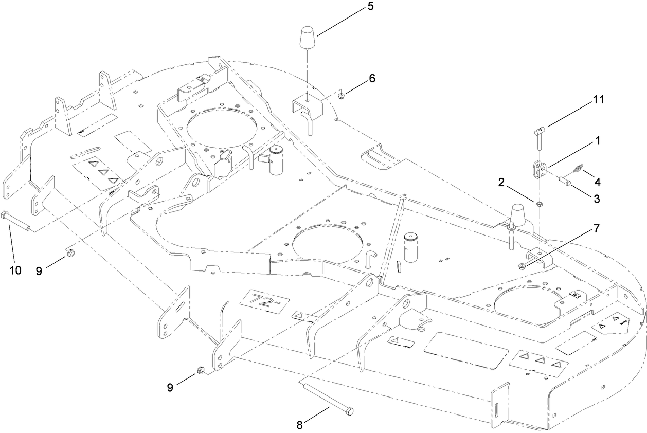 Adjustment Link and Bumper Assembly