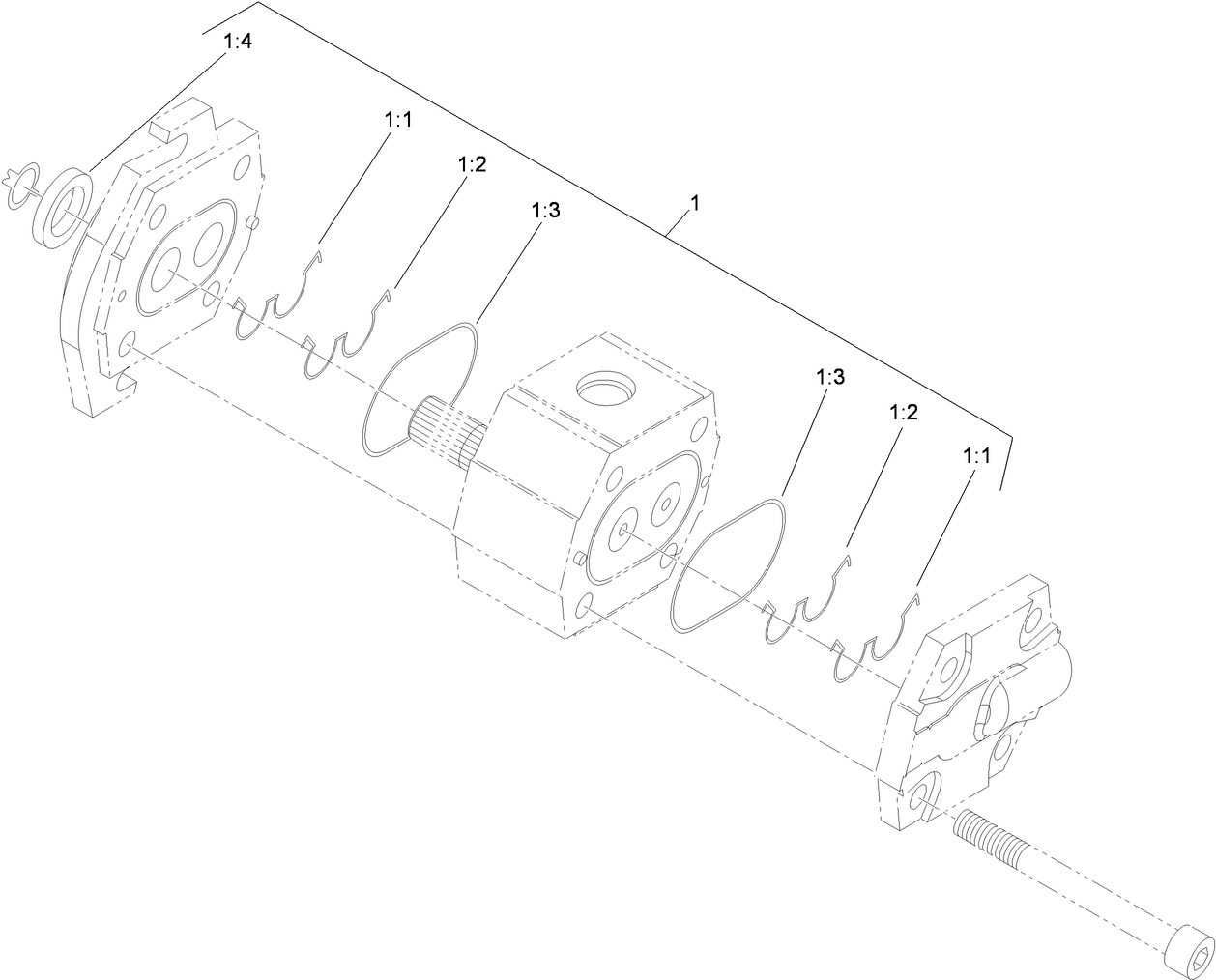 Hydraulic Motor Assembly No. 105-9770