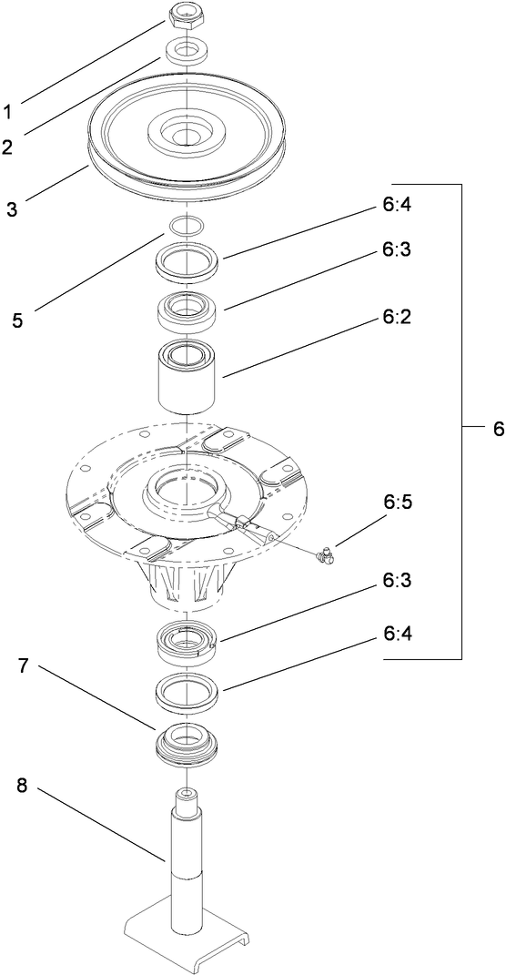Spindle Assembly No. 108-1957