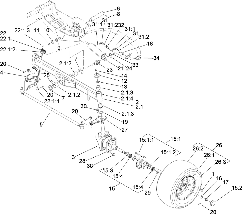 Rear Axle Assembly