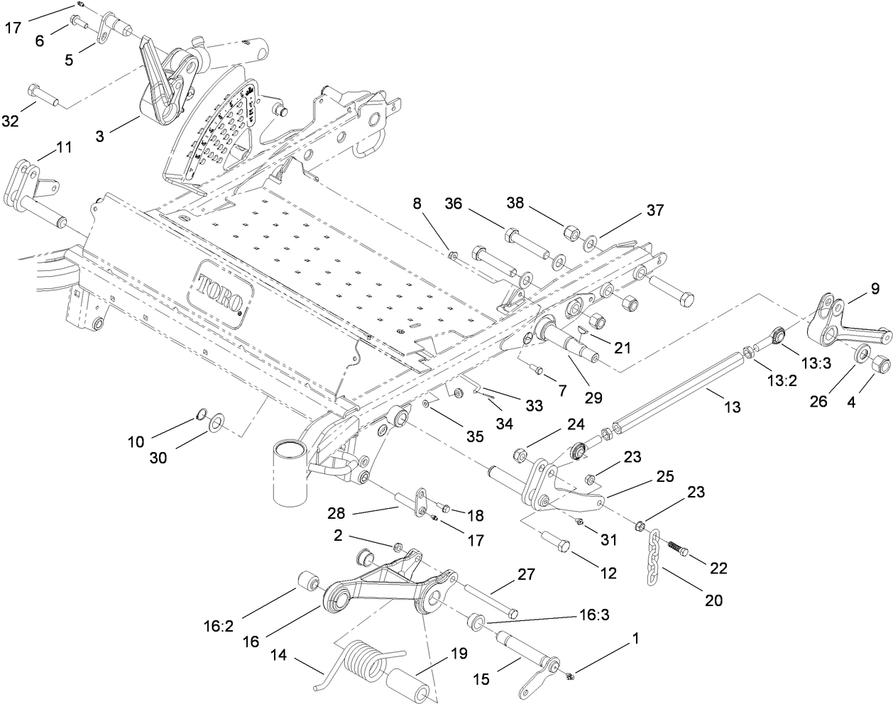 Deck Linkage Assembly