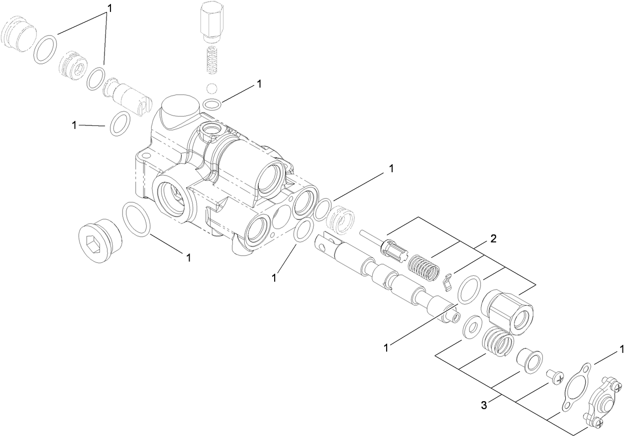 Hydraulic Valve Assembly No. 114-2877