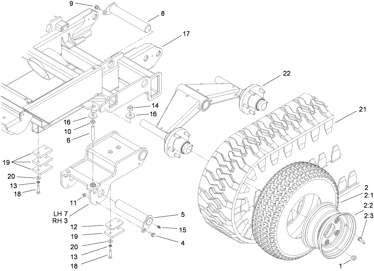 Track and Frame Assembly