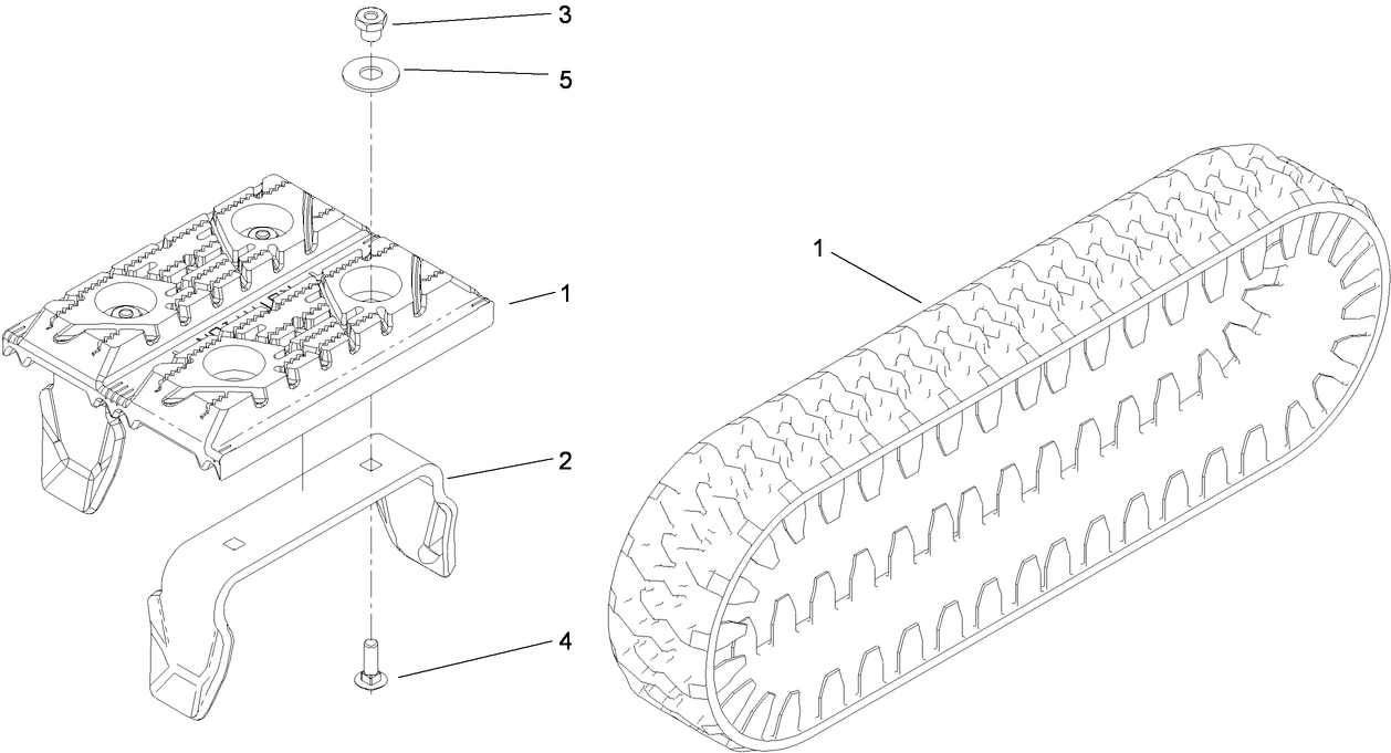 Drive Track Assembly No. 108-5164