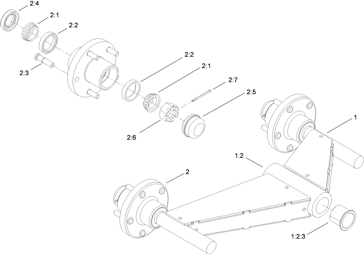 Bogie Assembly No. 112-1693