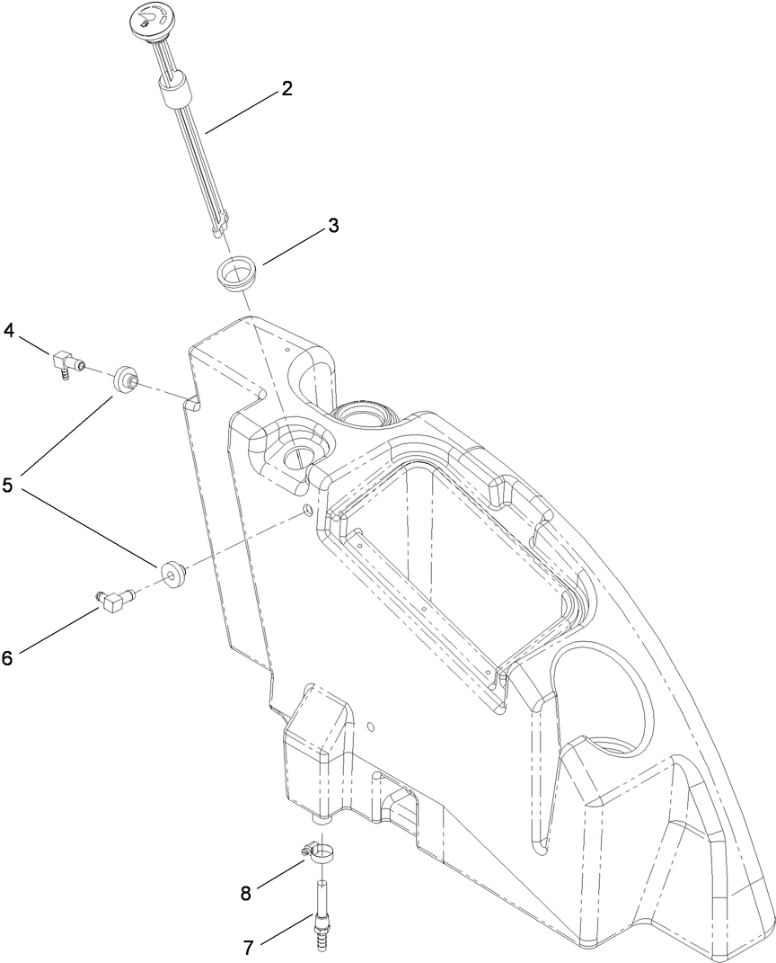 LH Fuel Tank Assembly No. 110-8230