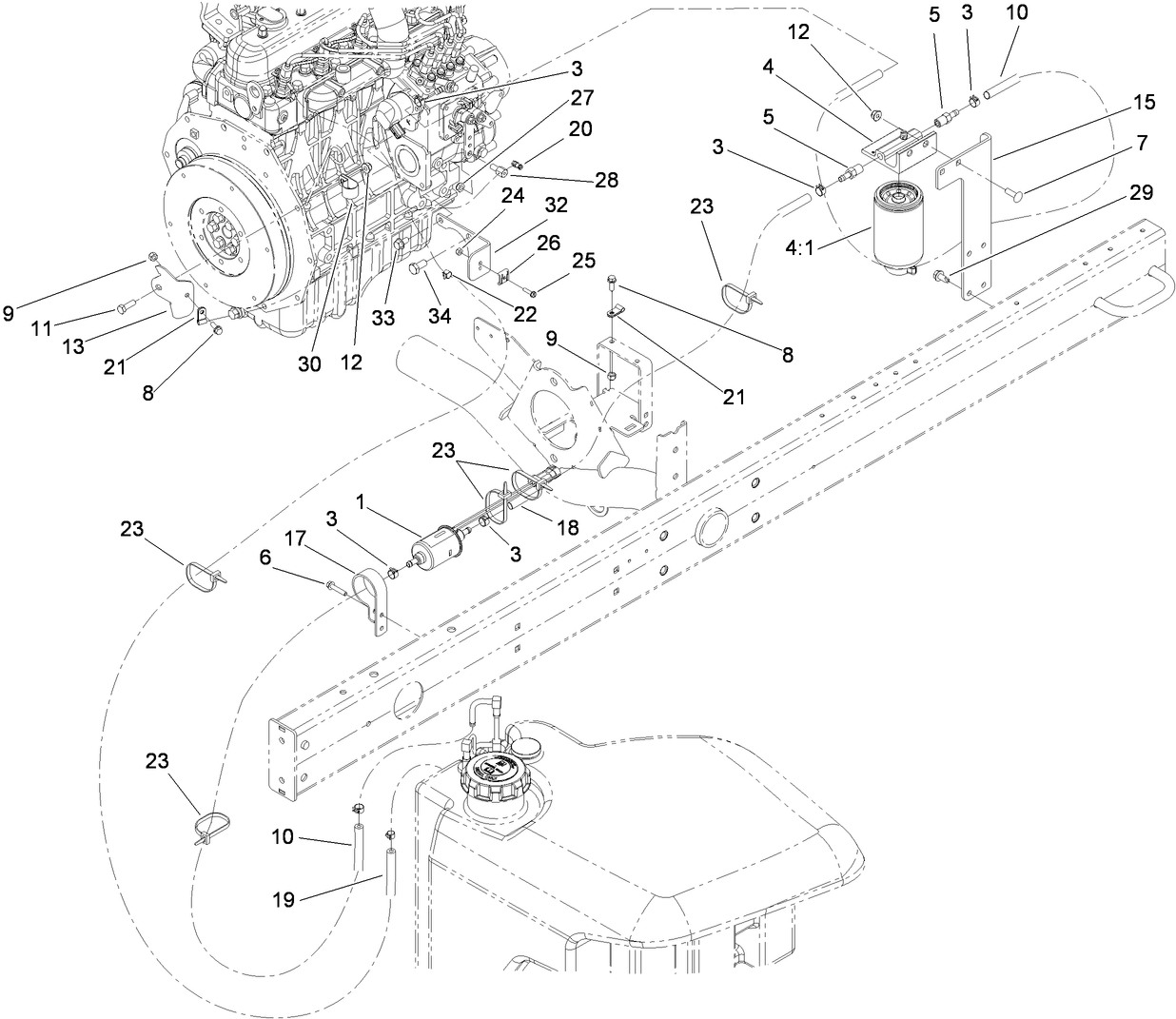Fuel System Delivery Assembly