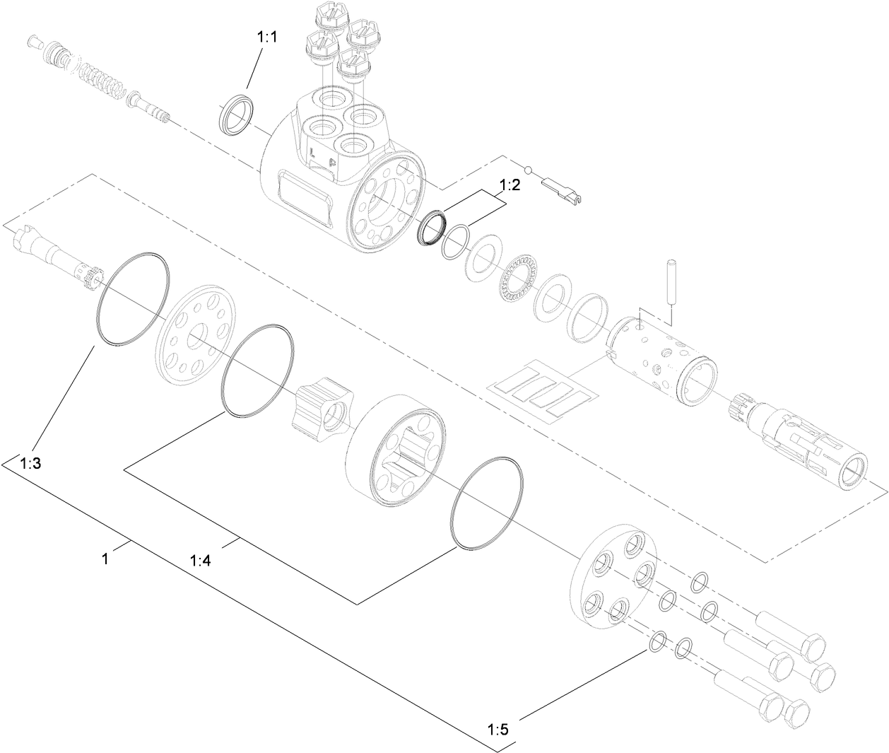 Steering Valve Assembly No. 106-3621