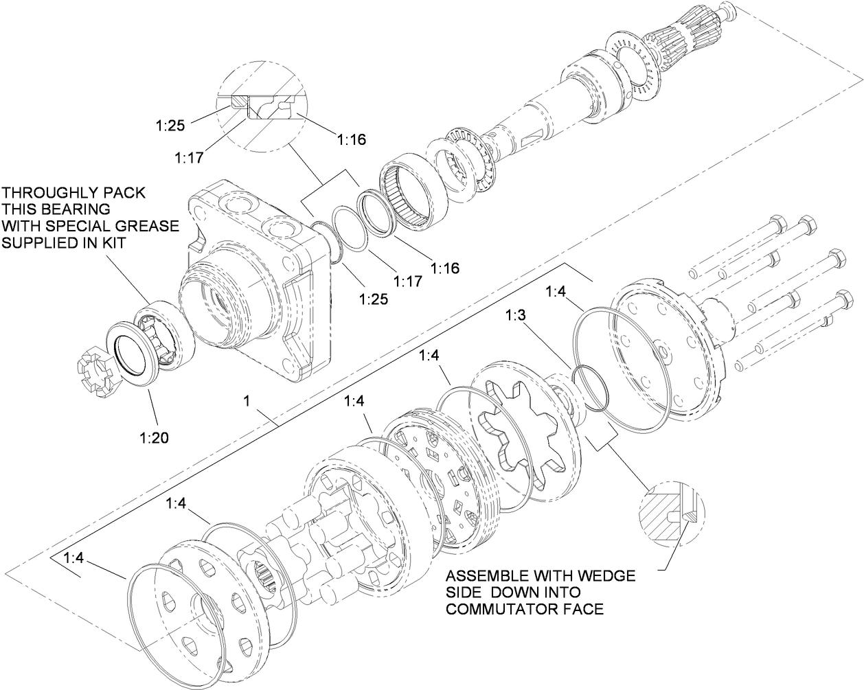Hydraulic Motor Assembly No. 114-8859