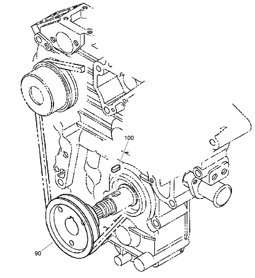 Alternator and Pulley Assembly