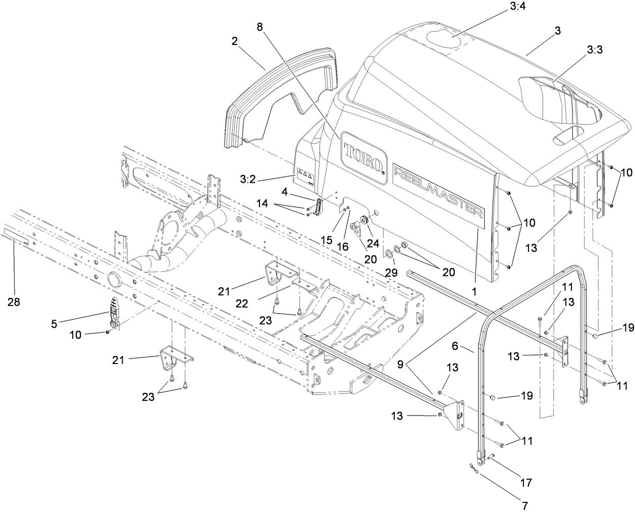 Hood and Body Panel Assembly