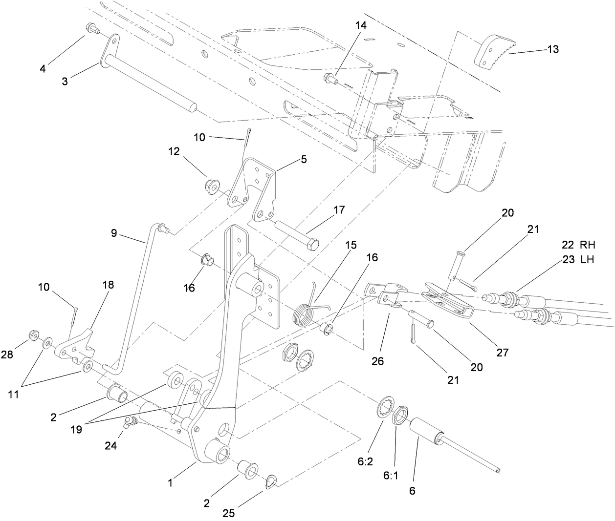 Brake Pedal Assembly