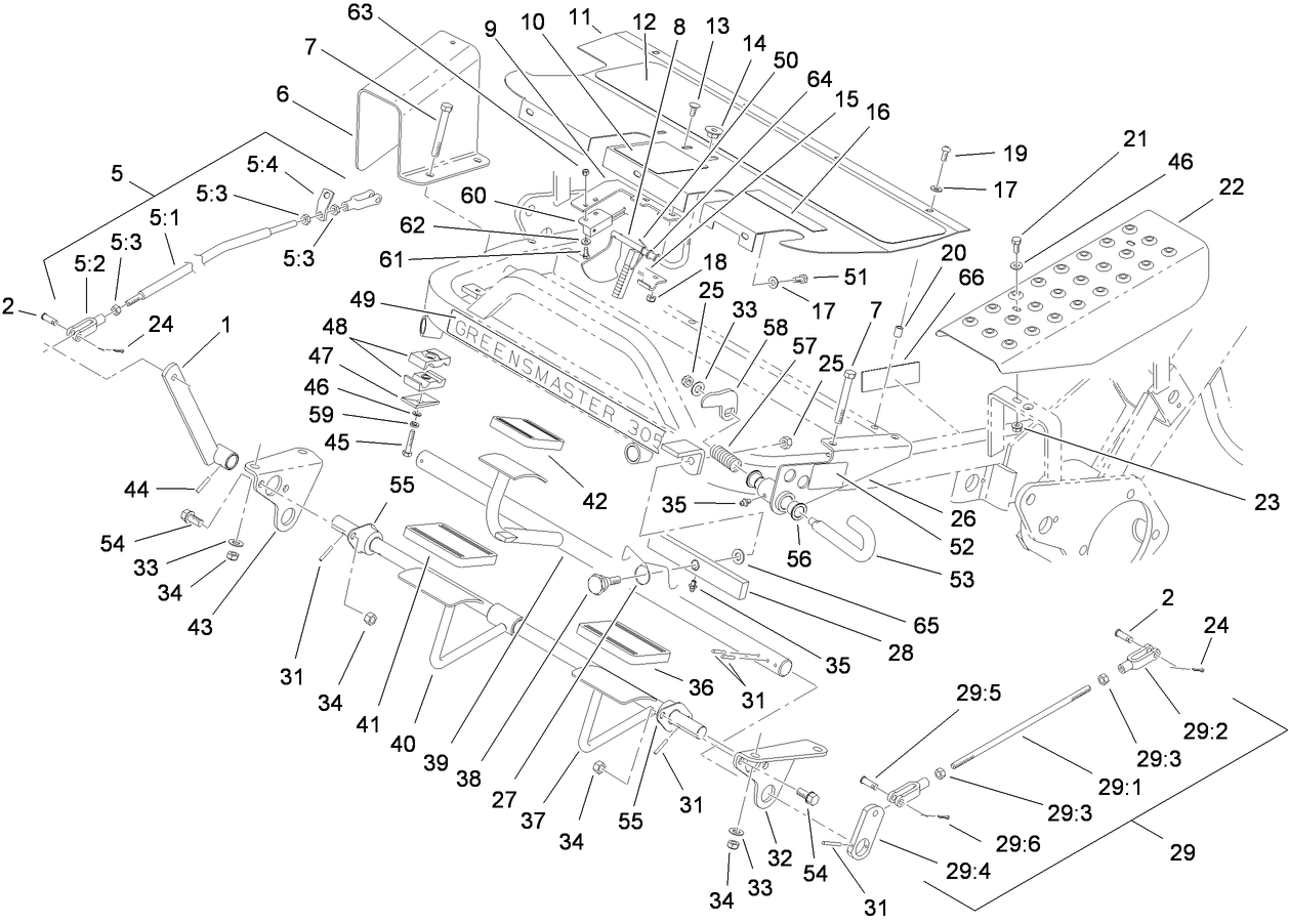 Control Pedal Assembly