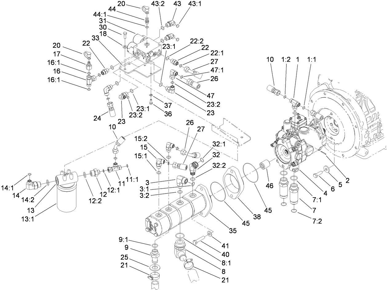 Pump Installation and Filter Assembly