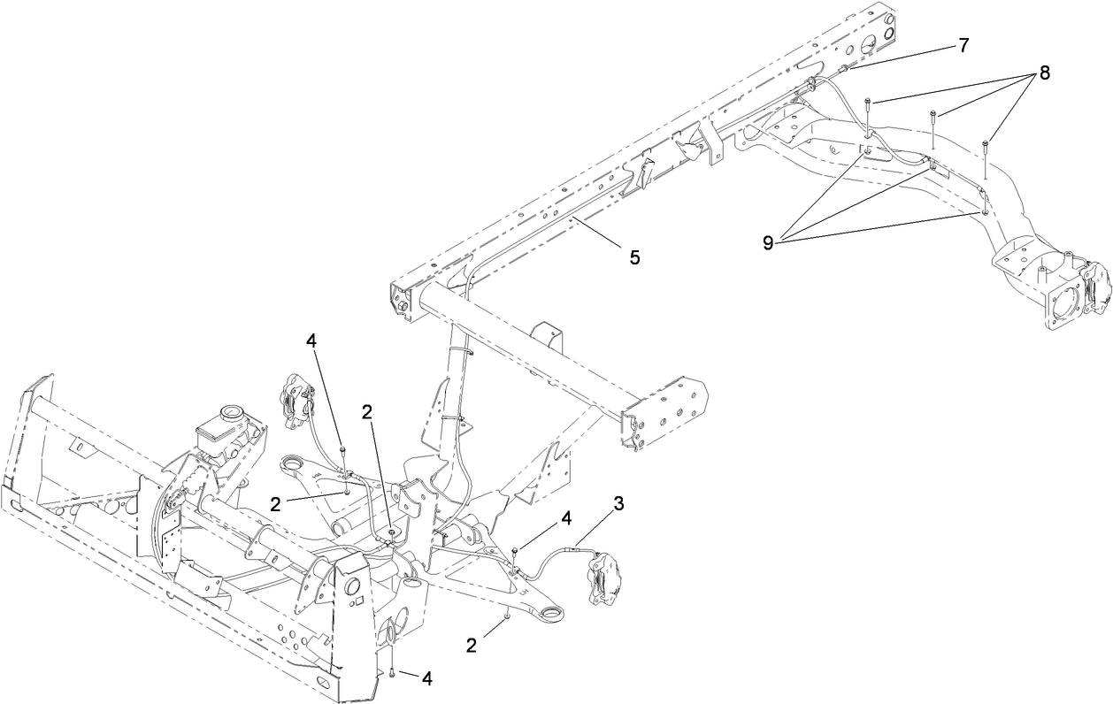 Hydraulic Brake Line Assembly