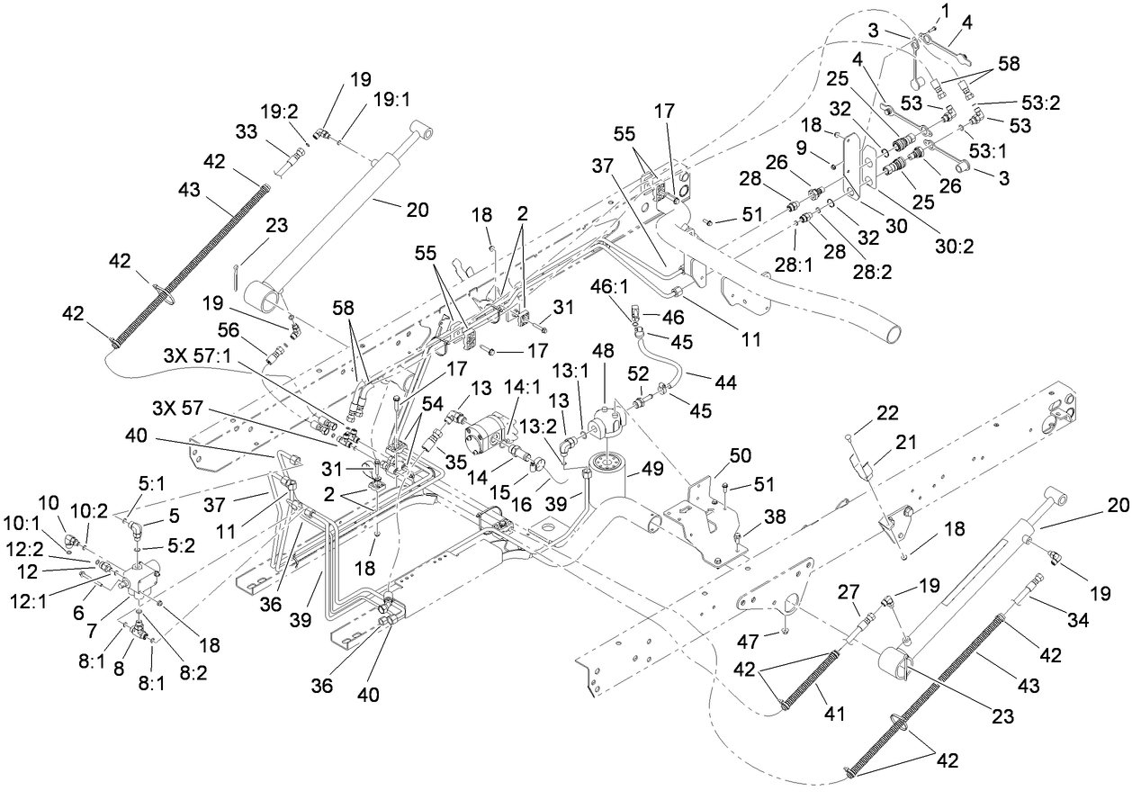 Lift Valve and Hydraulic Assembly