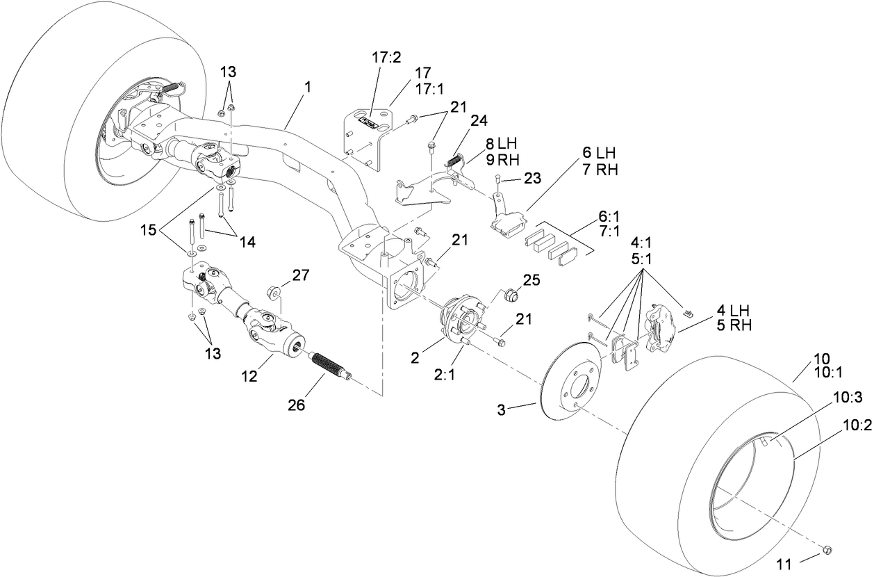 Rear Axle Assembly