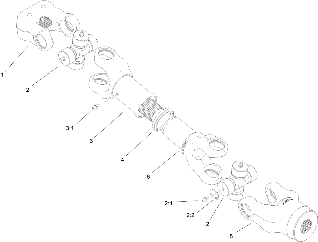 Driveshaft Assembly No. 114-8367