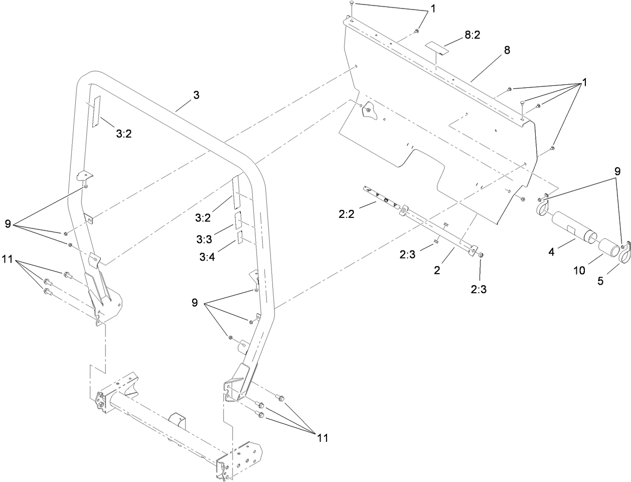 Roll-Over Protection System Assembly