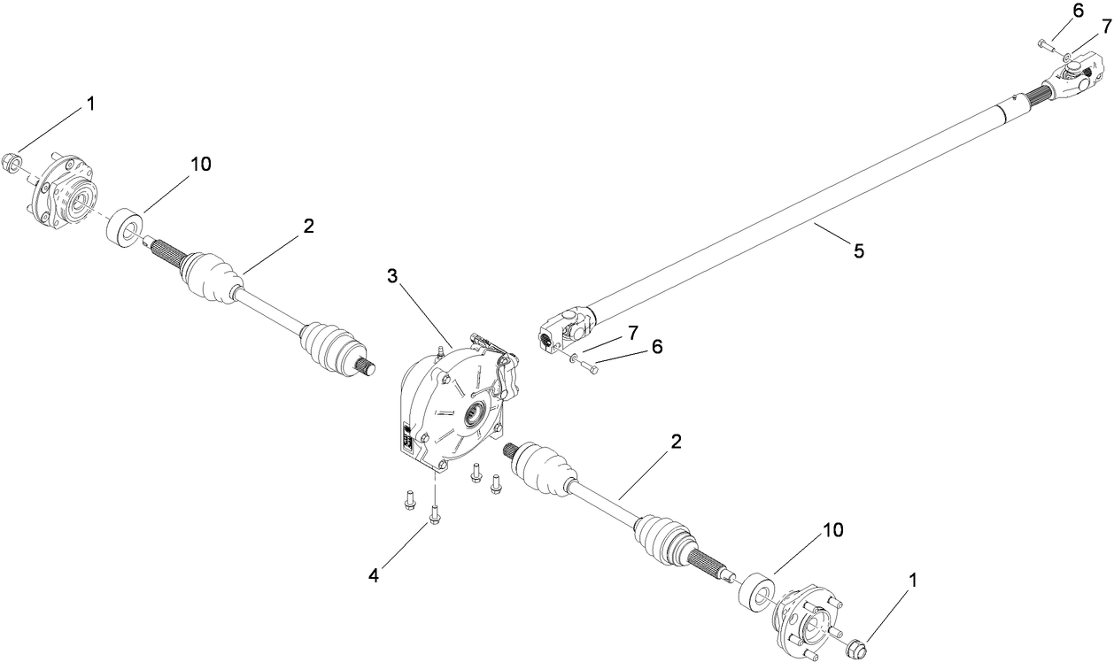 4 Wheel Drive Assembly