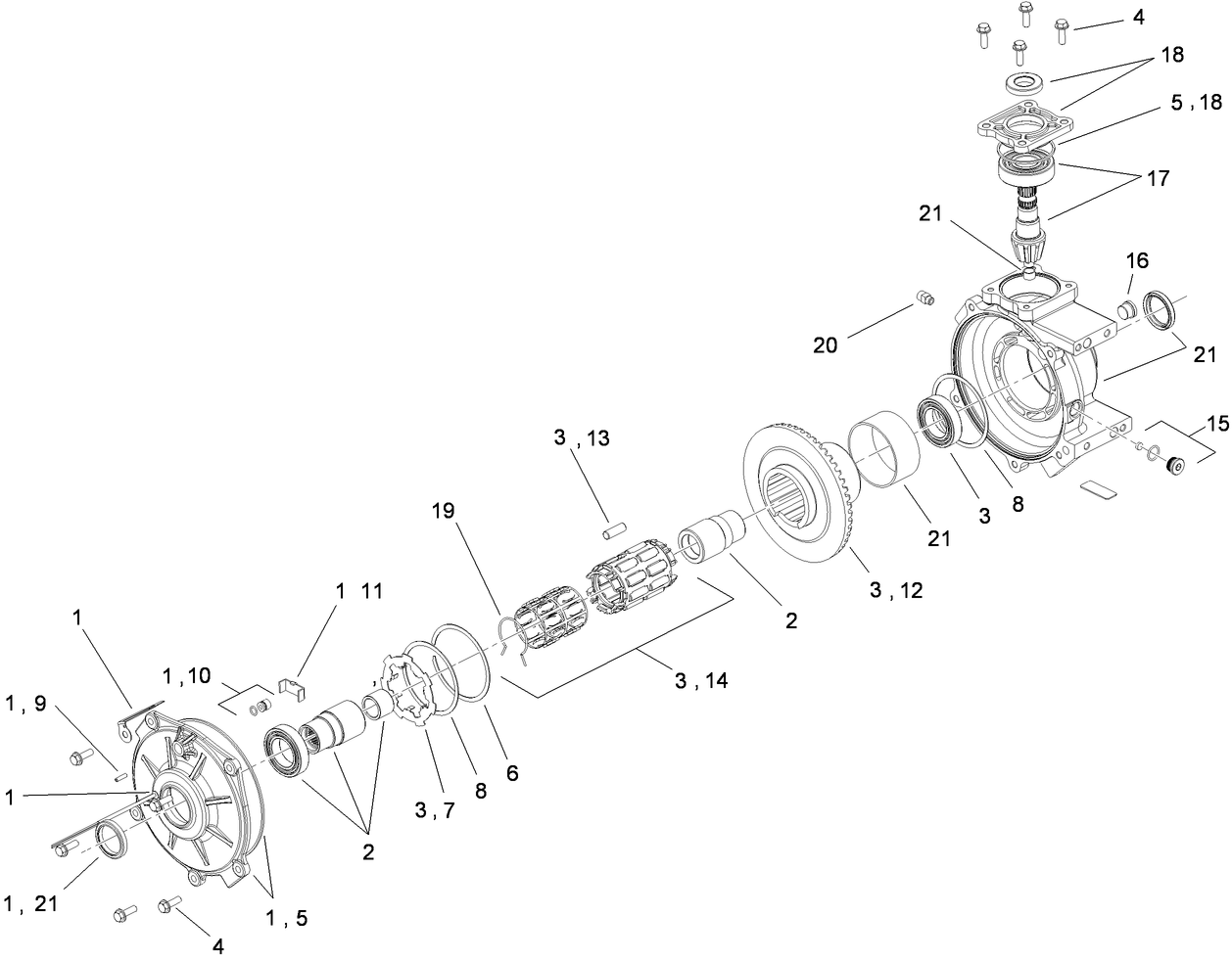Differential Assembly No. 119-0824