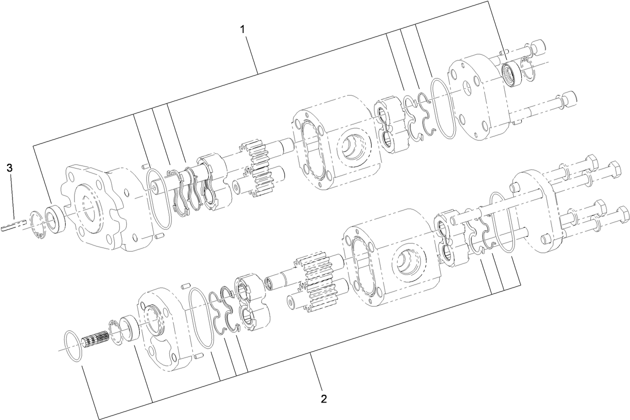 Hydraulic Pump Assembly No. 115-7787