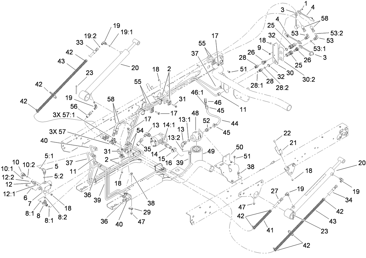Lift Valve and Hydraulic Assembly