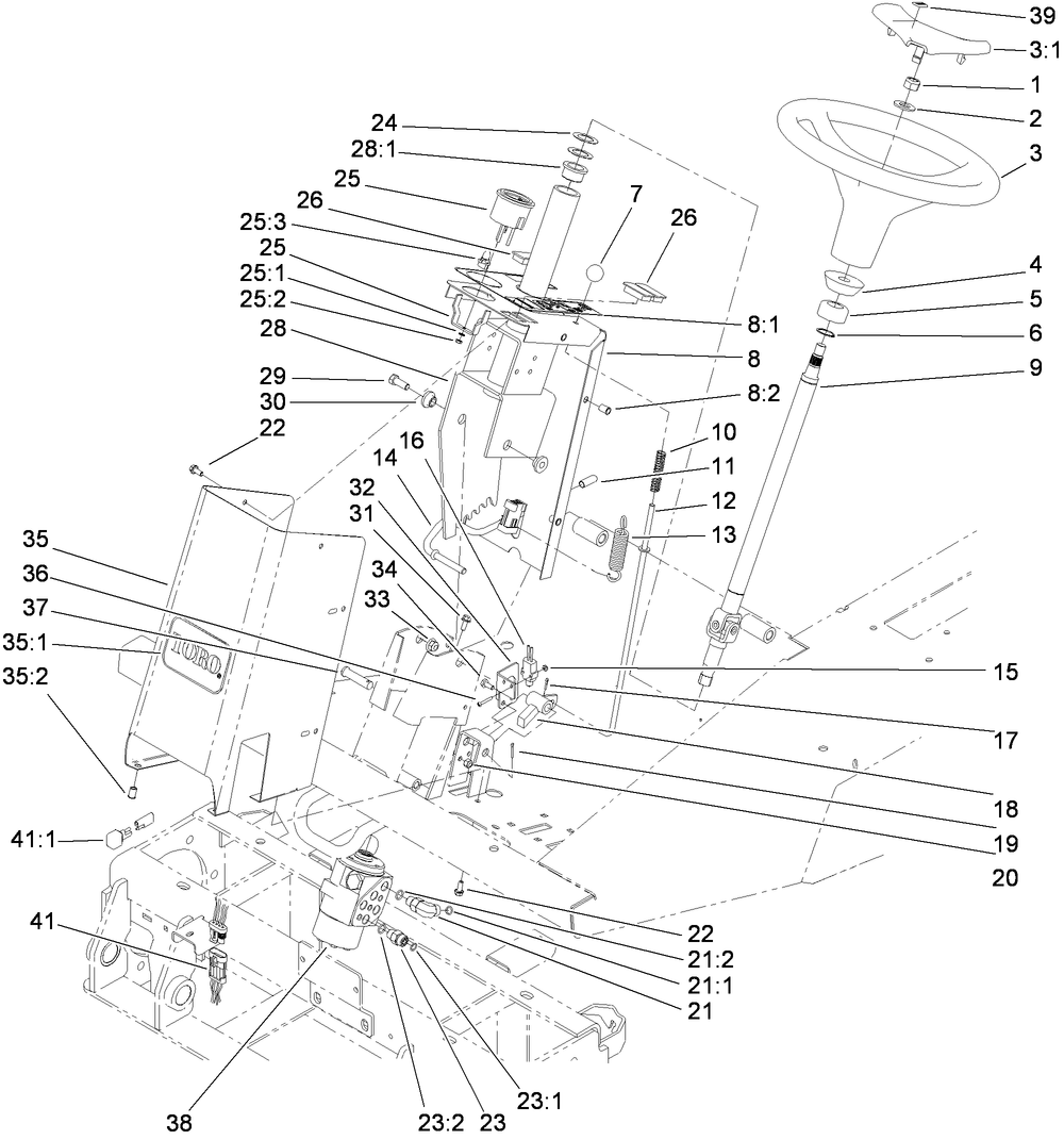 Steering Tower Assembly