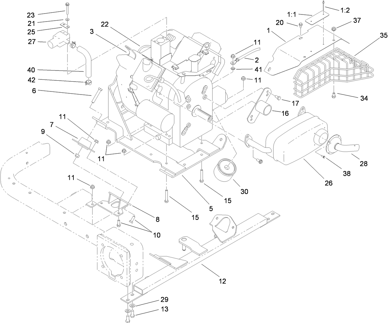 Engine Installation Assembly
