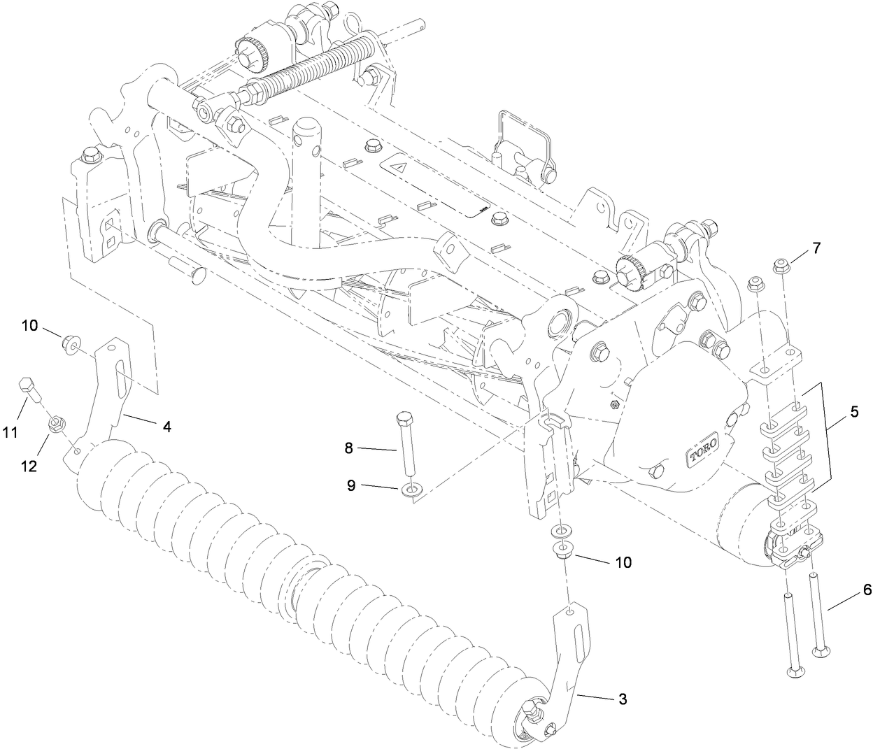 Optional High Height-of-Cut Assembly No. 110-9600