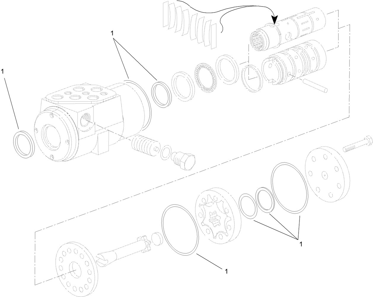 Steering Valve Assembly No. 114-5074