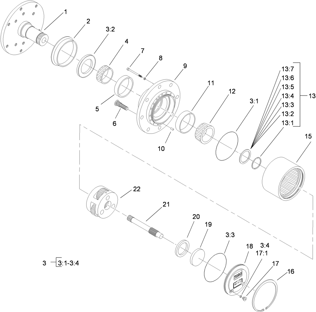 Planetary Assembly No. 105-4588