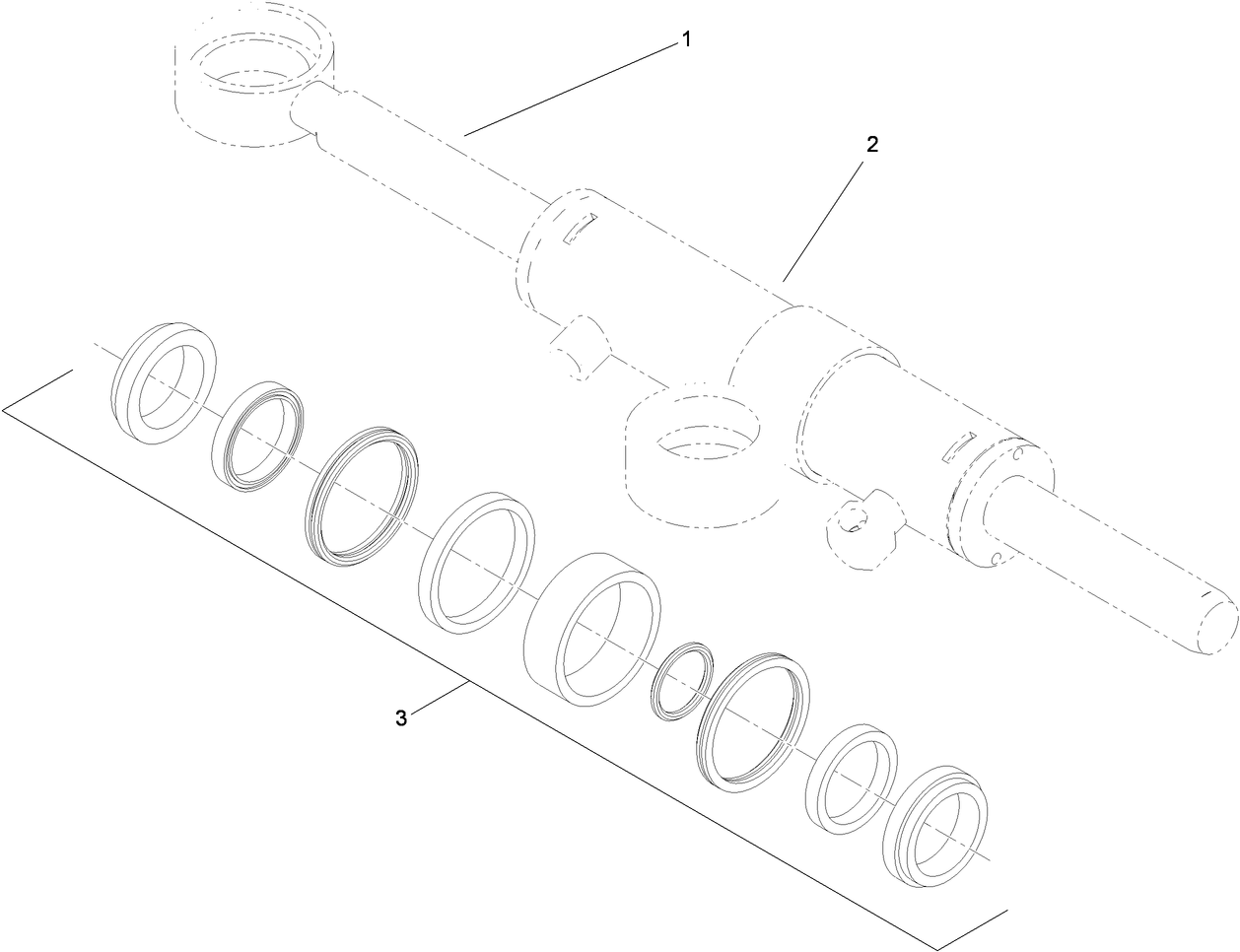 Hydraulic Cylinder Assembly No. 120-5059