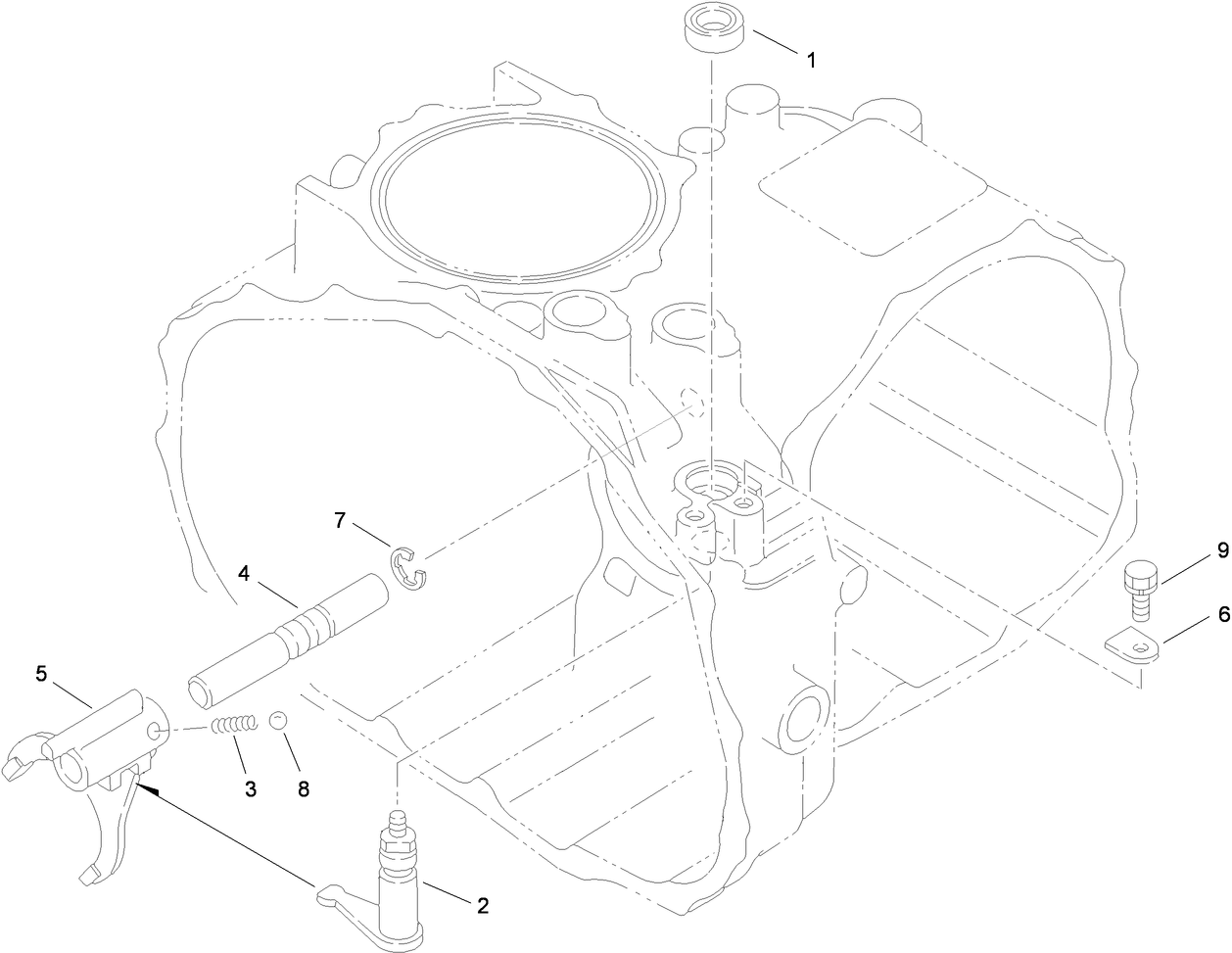 Hi-Lo Shift Assembly Transaxle Assembly No. 115-7783