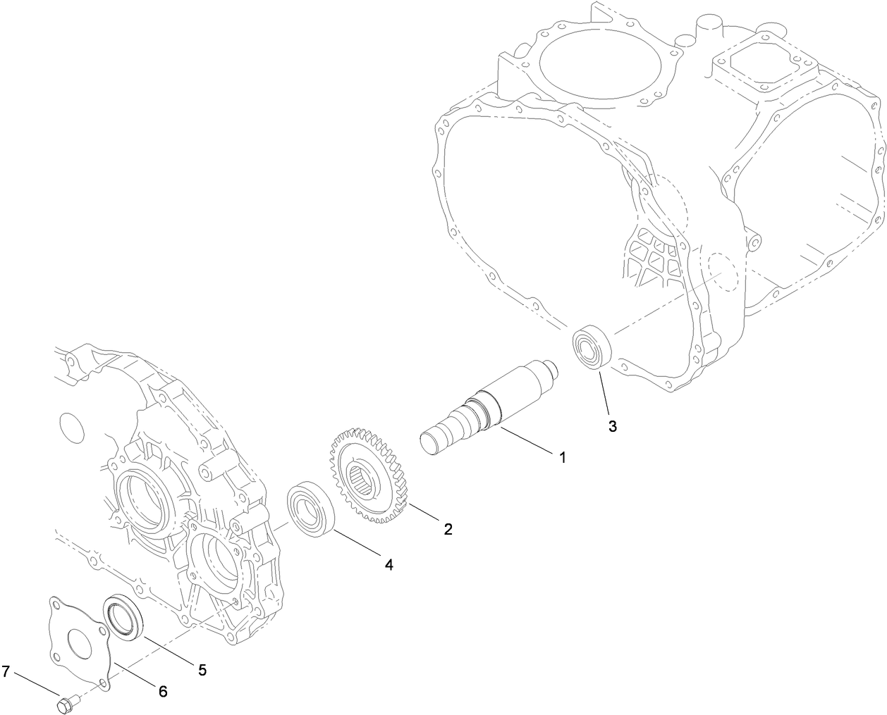 Front Drive Assembly 4 Wheel Drive Transaxle Assembly No. 115-2175