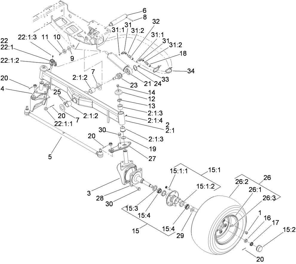 Rear Axle Assembly