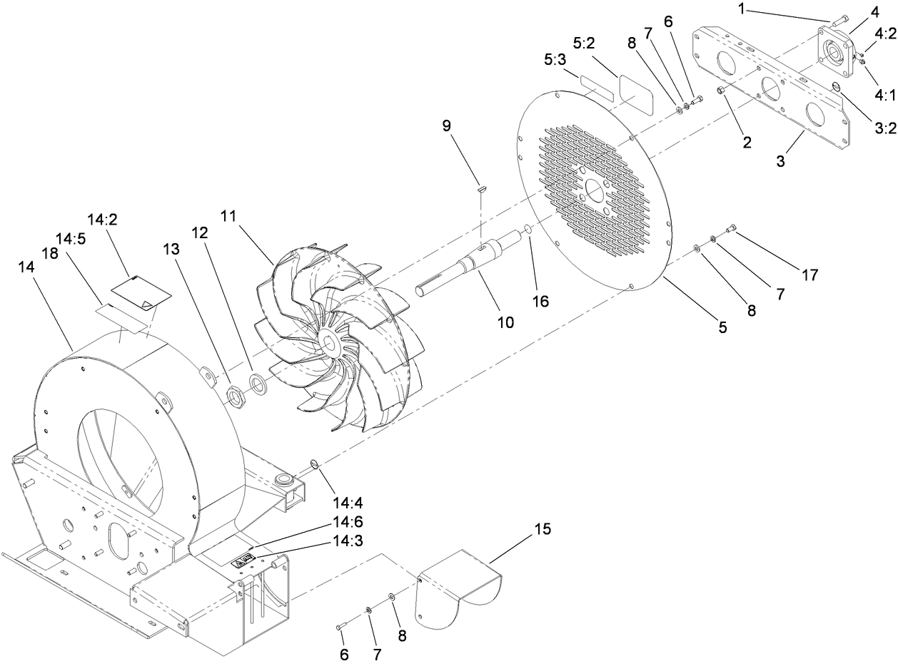 Blower and Fan Assembly
