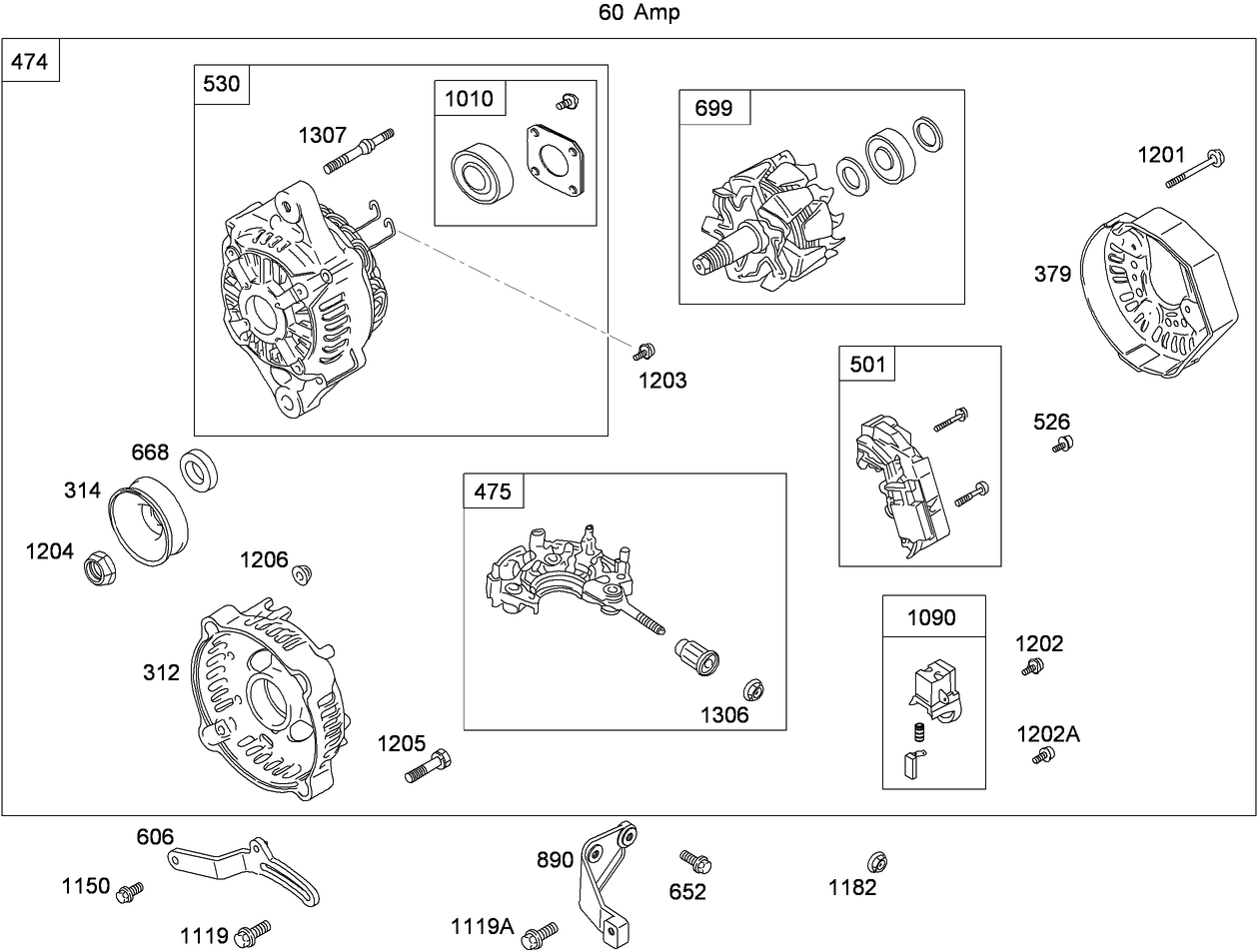 Alternator Assembly
