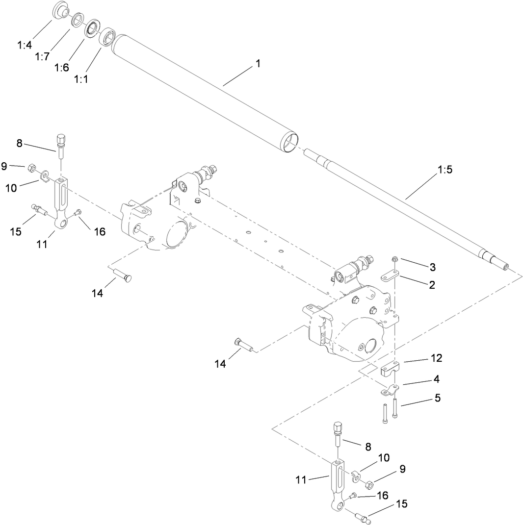 Rear Roller Assembly