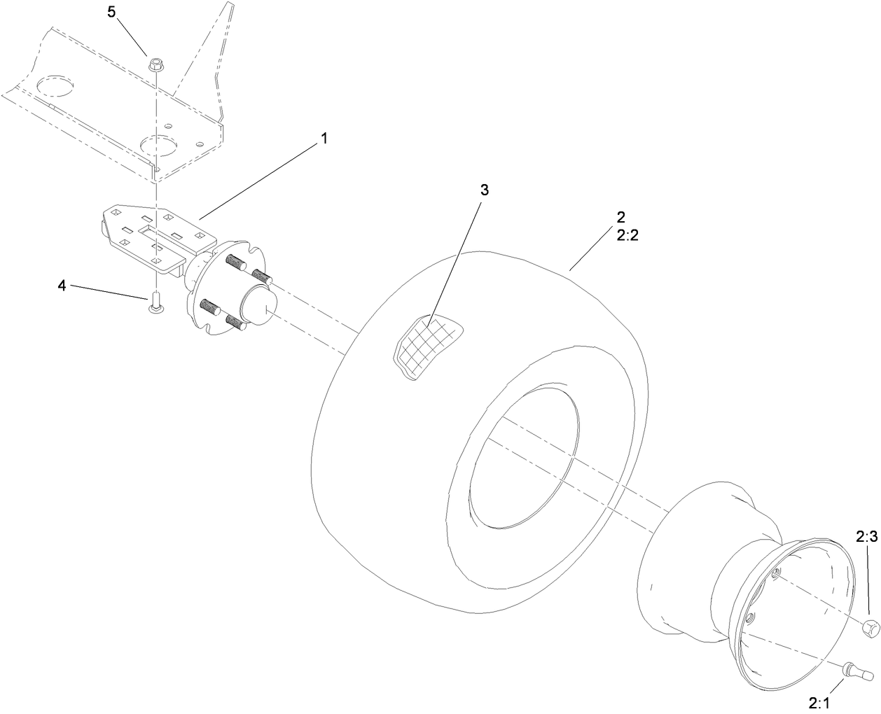 Hub and Wheel Assembly