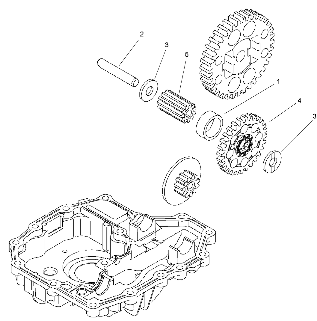 Final Pinion Assembly Transmission Assembly No. 114-3155