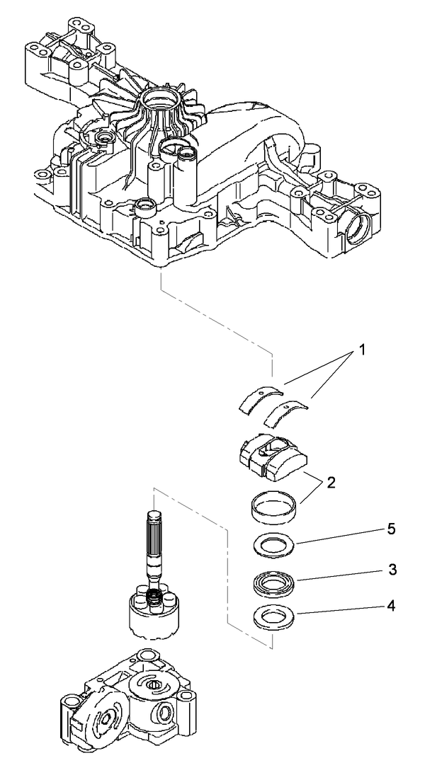 Range Shift Assembly Transmission Assembly No. 114-3155
