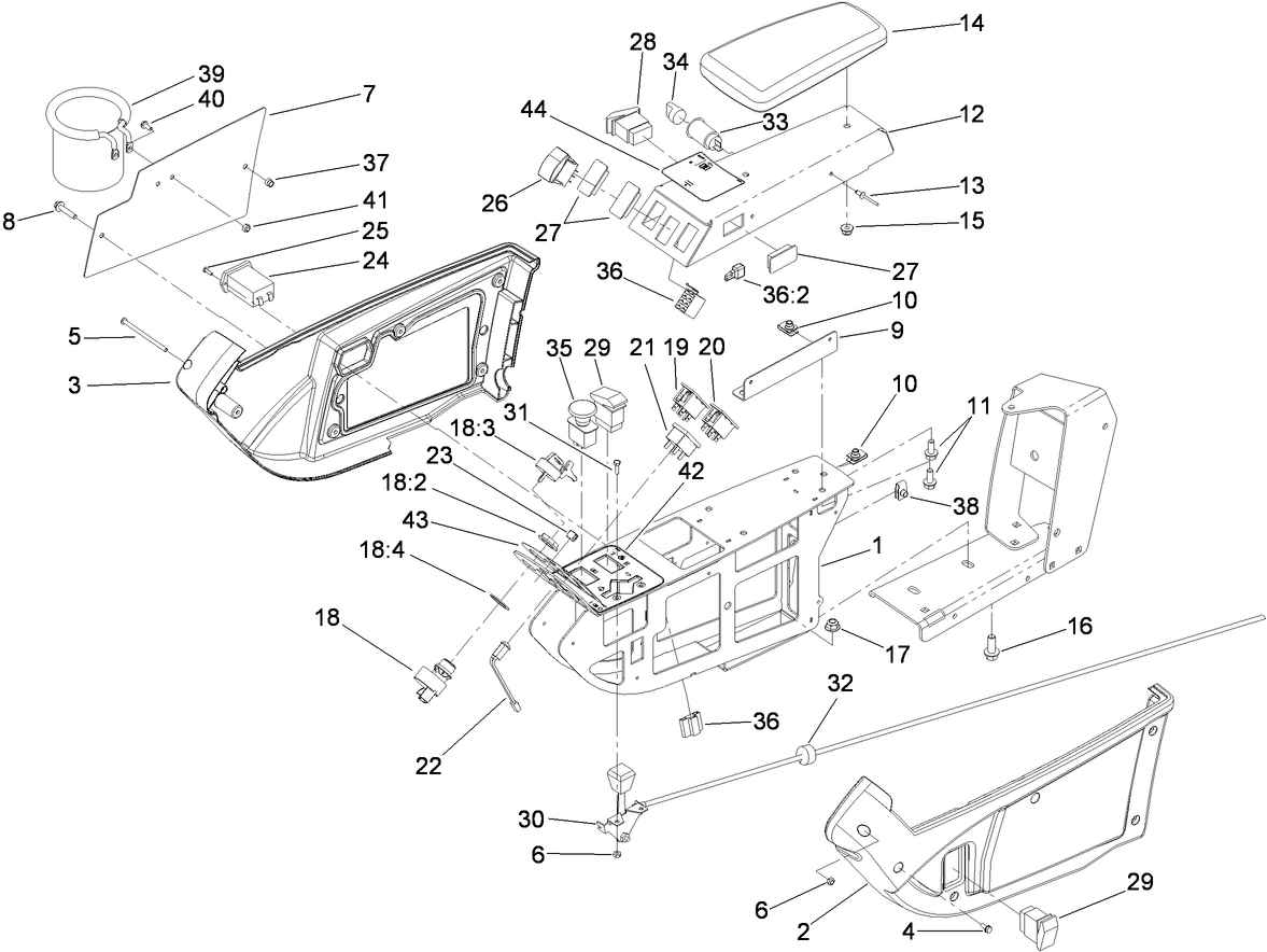 Control Console Assembly