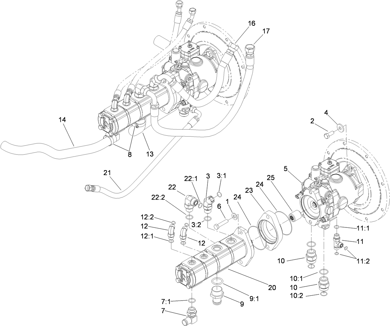 Hydraulic Pump Assembly